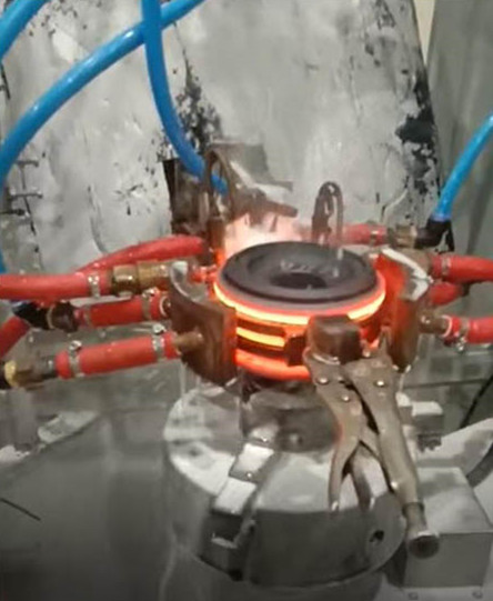 轮子表面高频淬火设备