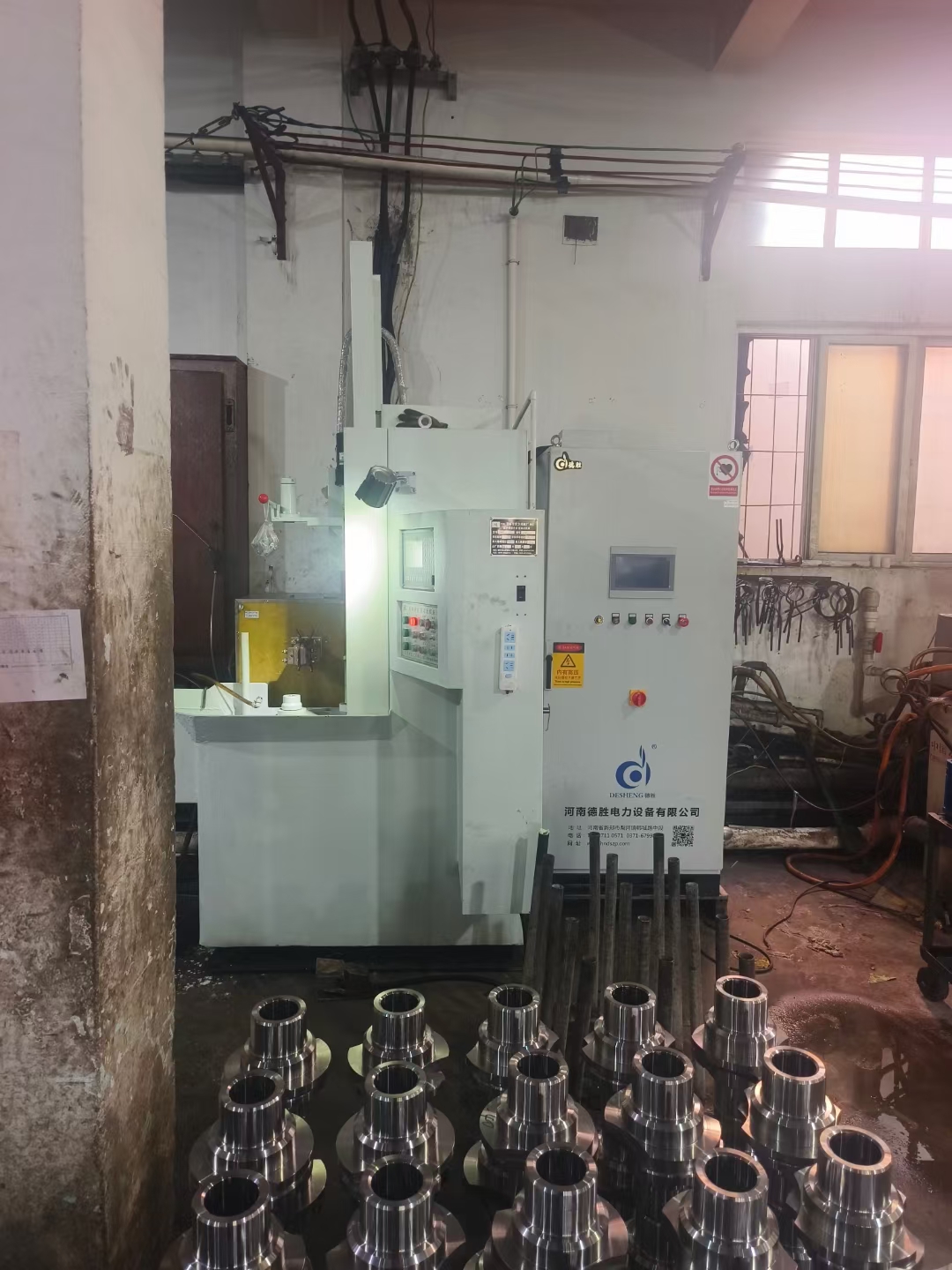 160KW DSP高频淬火设备安装现场