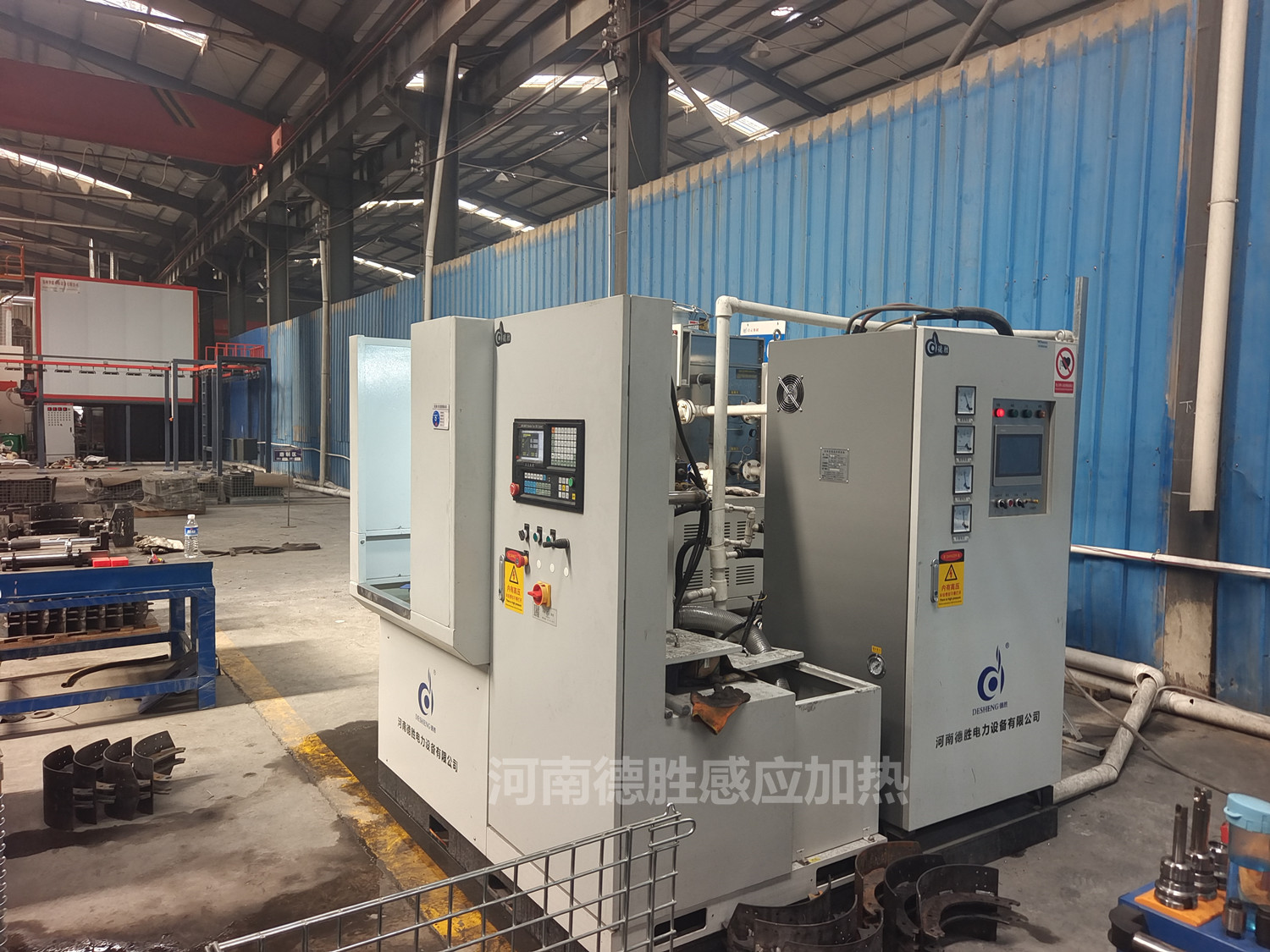 刹车蹄高频淬火成套设备